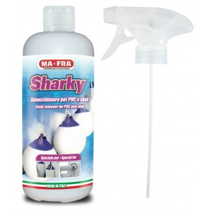 Ma-Fra Sgrassatore e pulitore parabordi e tessuti in PVC Sharky 500 ml