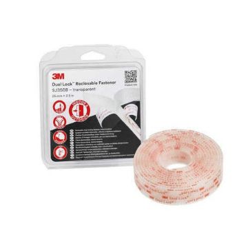 Immagine di 3M - Dual Lock SJ356B Trasparente 25mm x 2.5m