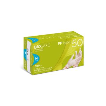 Immagine di GUANTI LATTICE GLOVELY - BIOSAFE PP Type 50