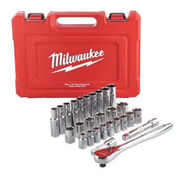 Immagine di Milwaukee - Set di Cricchetto e Bussole 28pz