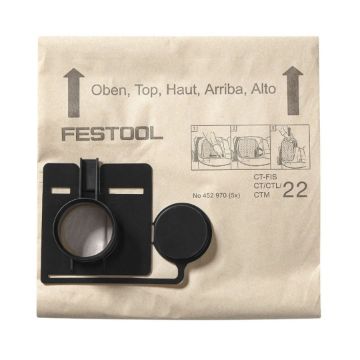 Immagine di Festool - FIS-CT 22/5 Sacchetto Filtro per CT22
