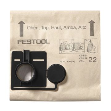Immagine di Festool - FIS-CT 55/5 Sacchetto Filtro per CT55